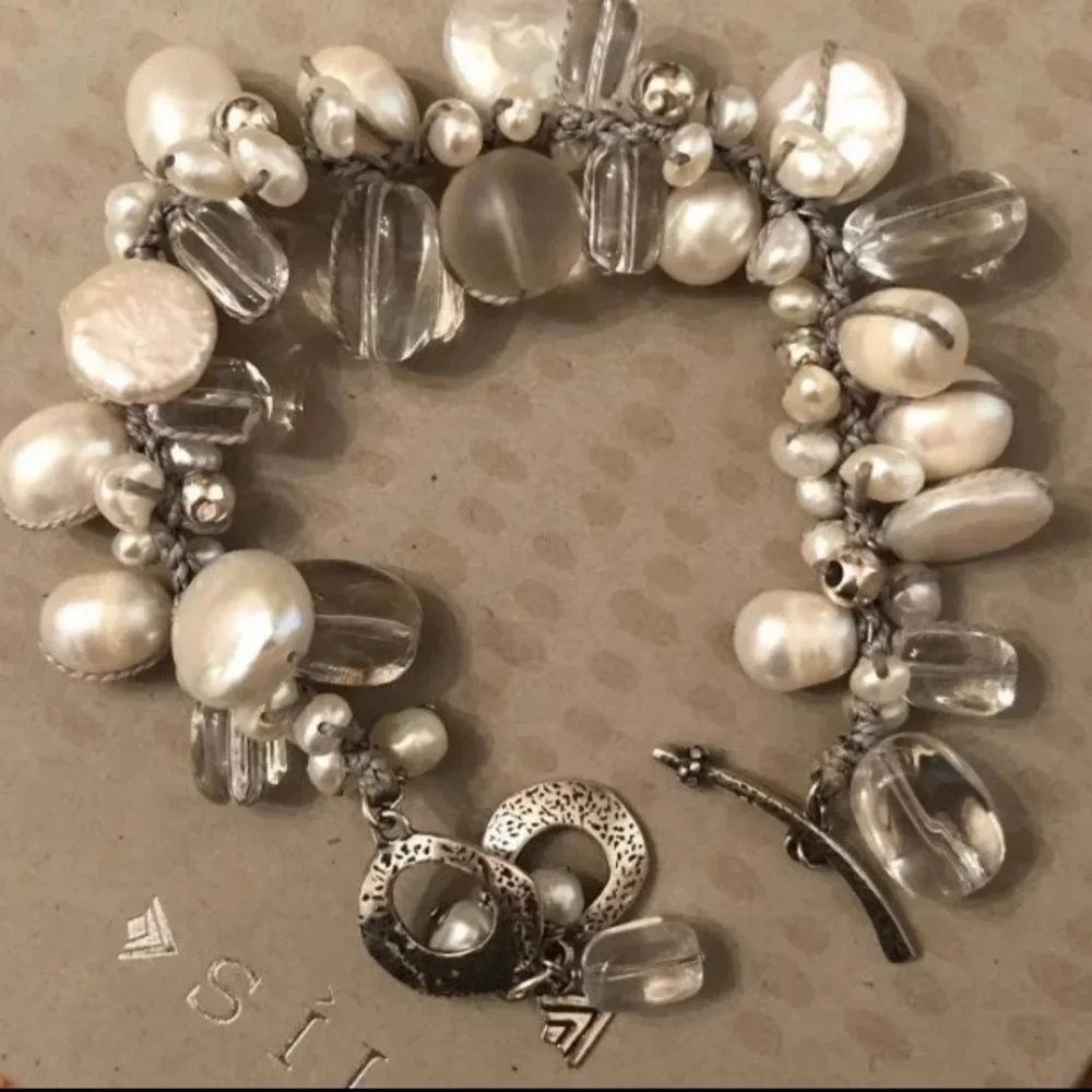 Silpada Sterling Silver Effervescence Cha-Cha Bracelet B2180 - Picture 5 of 9